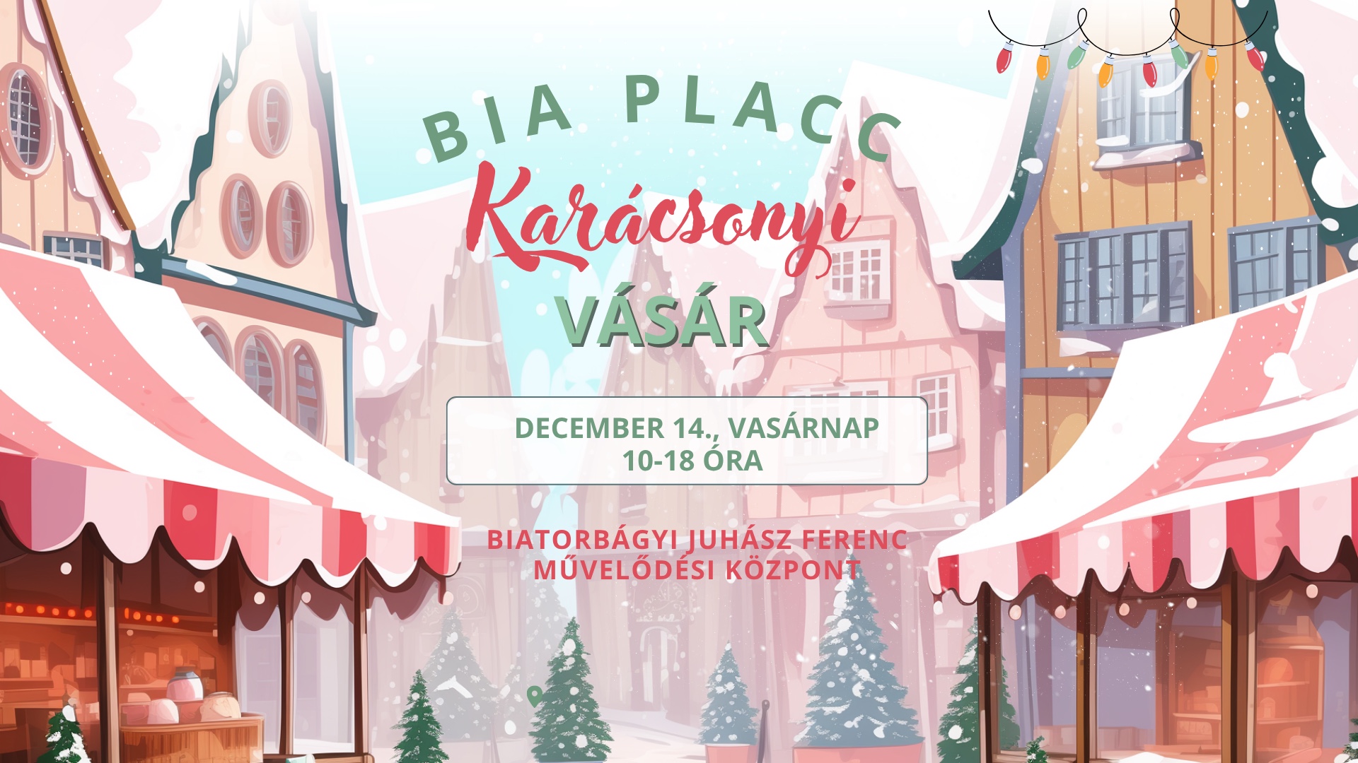 Karácsonyi Bia Placc kézműves vásár