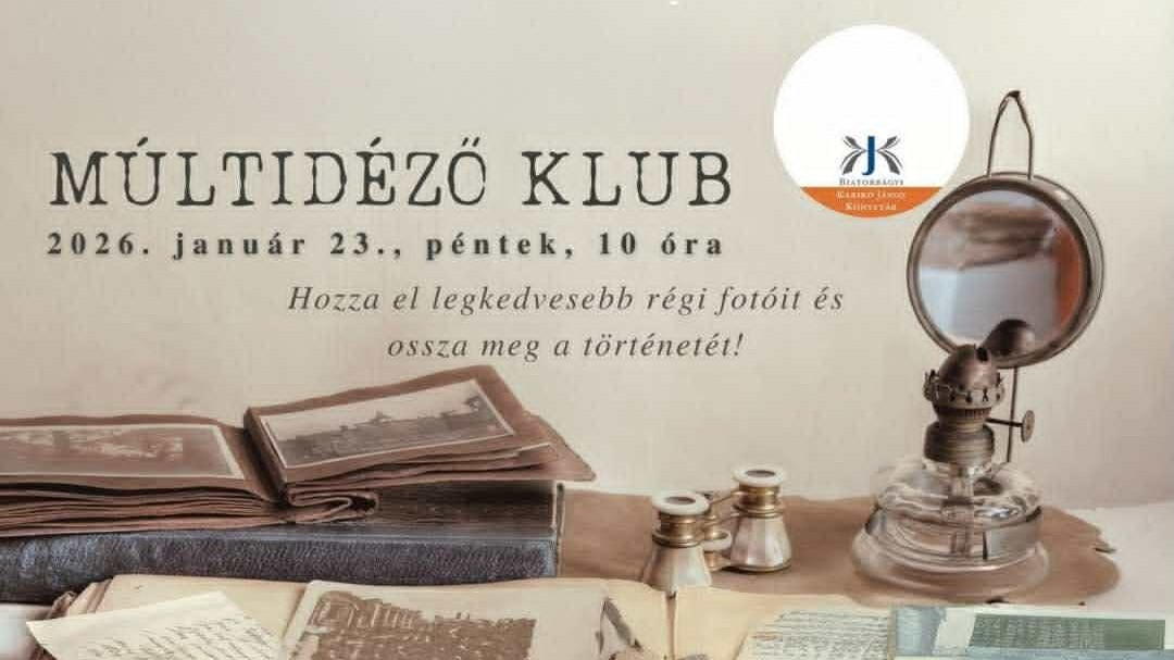 Múltidéző klub a könyvtárban