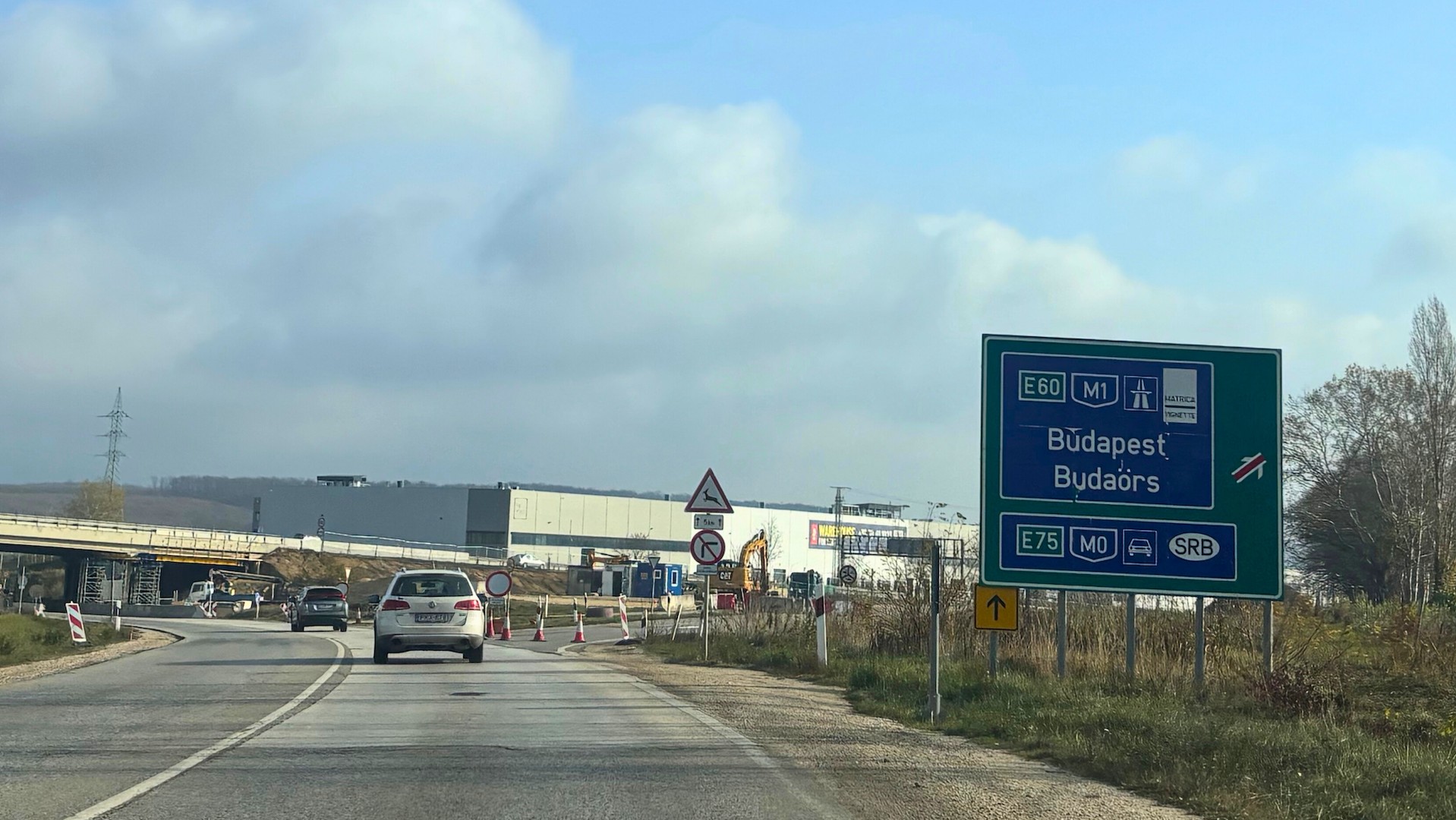 Ideiglenes forgalomkorlátozás szombaton az M1–M7-en