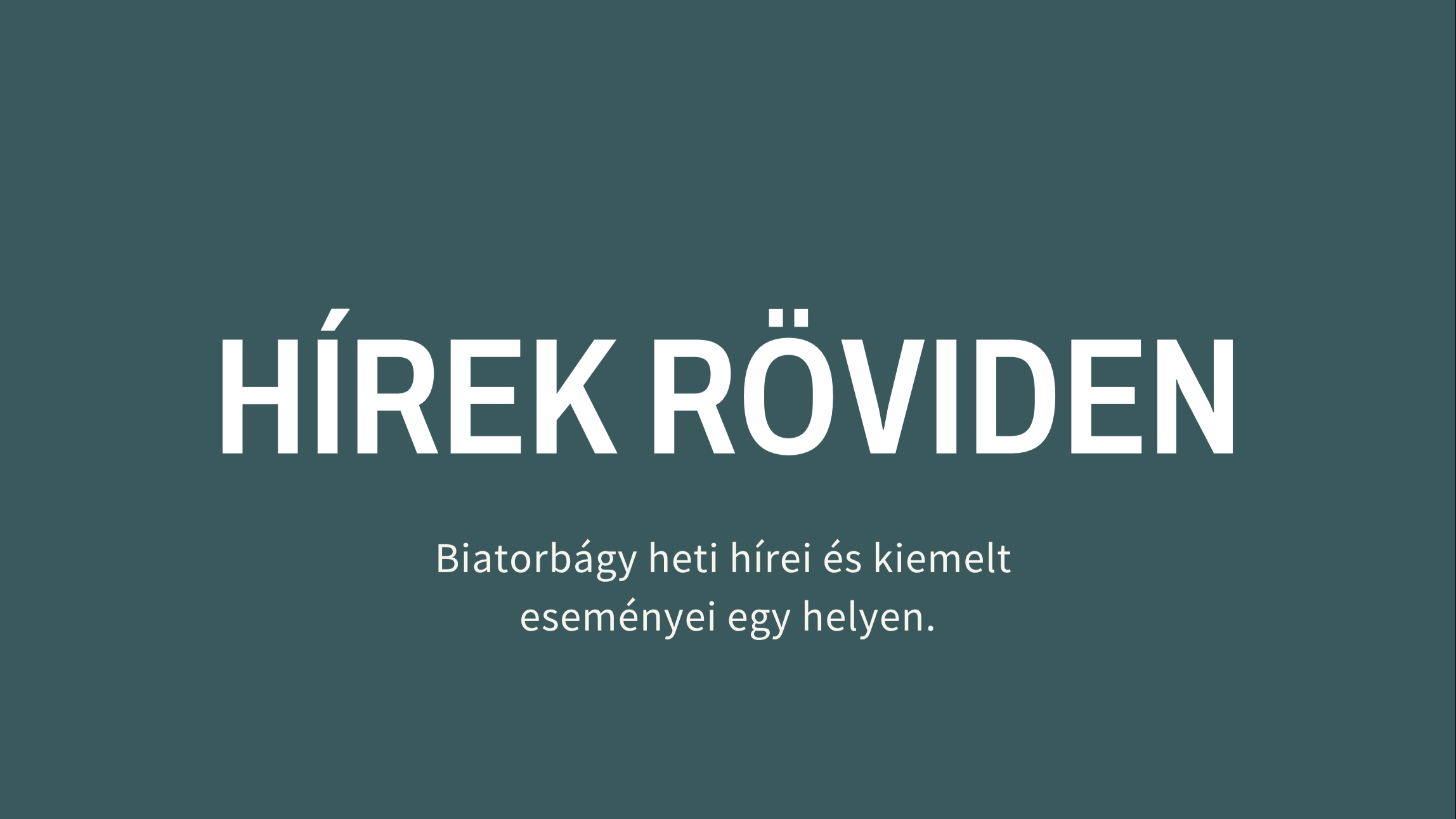 Hírek röviden - 2026.02.16-02.22.