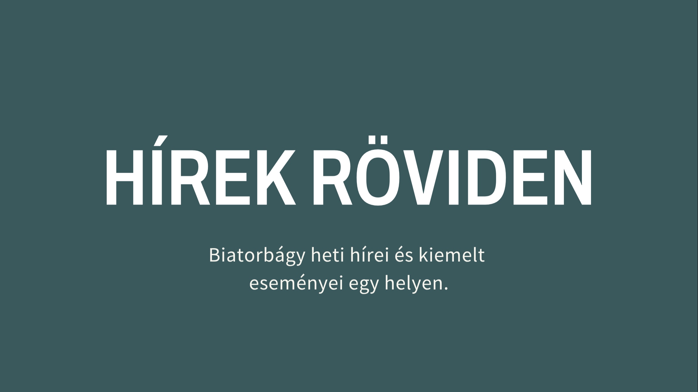 Hírek röviden - 2026.02.23-03.01.