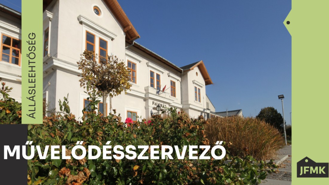 Művelődésszervező munkatársat keres a Biatorbágyi Juhász Ferenc Művelődési Központ