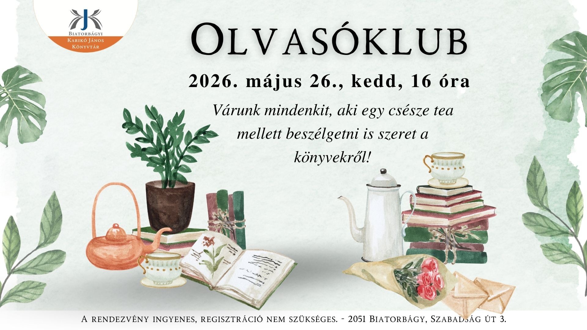 Májusi Olvasóklub