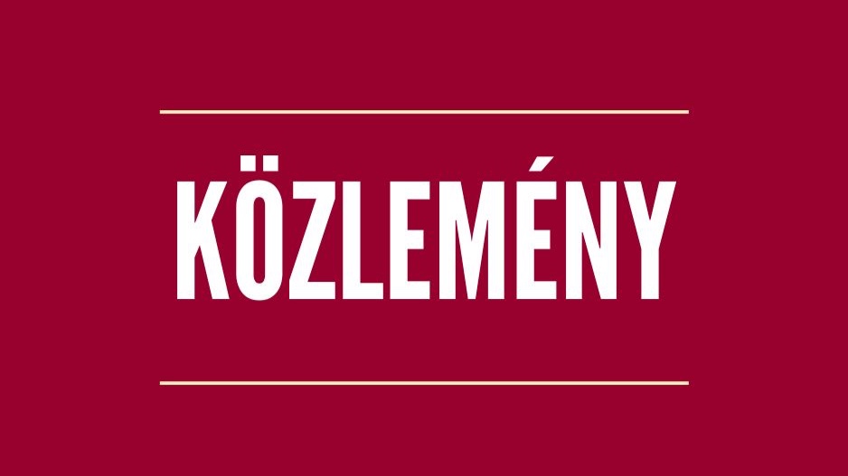 Közlemény
