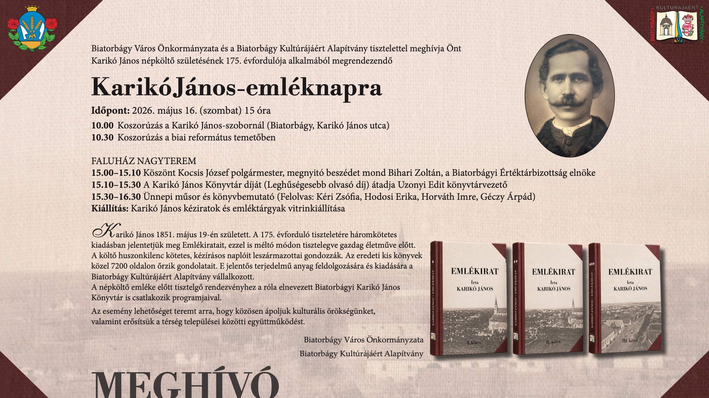 Karikó János-emléknap