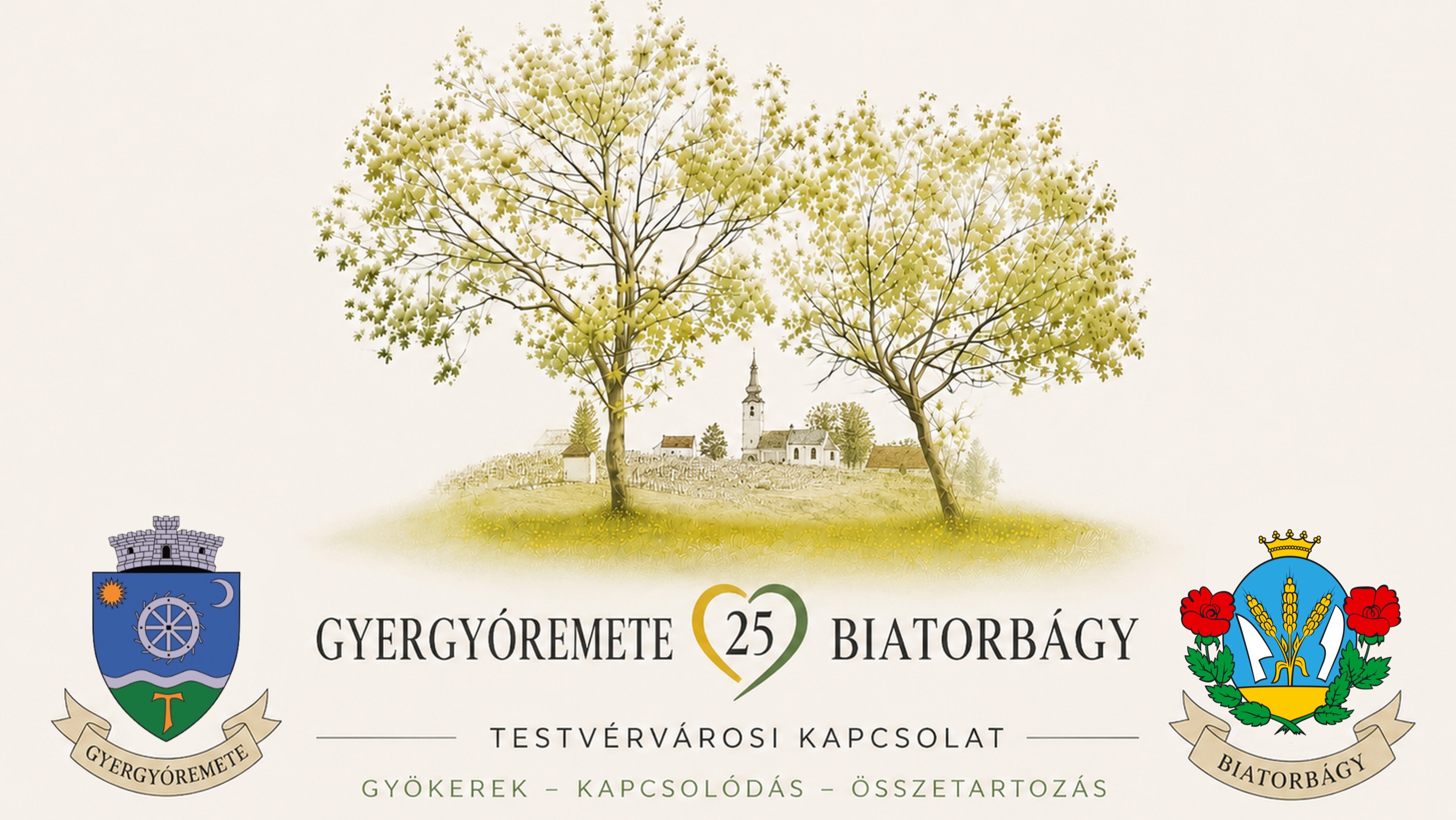 Gyergyóremete és Biatorbágy 25 éve együtt