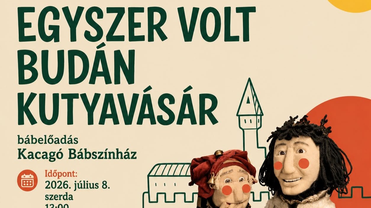 Egyszer volt Budán kutyavásár - bábszínház a Közösségi Házban