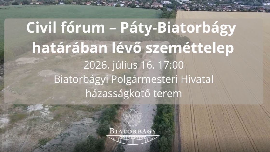 Civil fórum július 16-án
