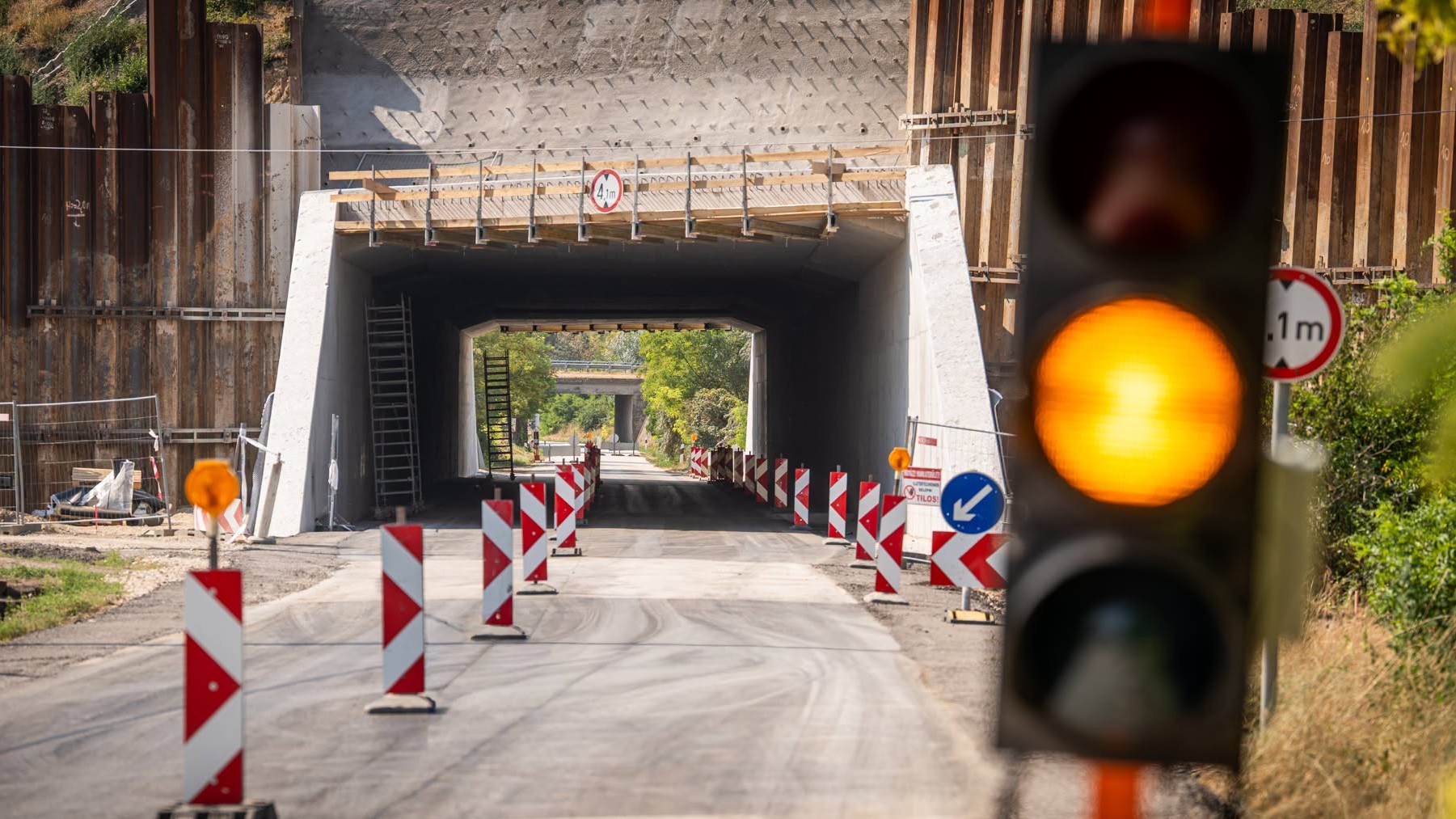 Megnyílt a forgalom előtt a Torbágyi út