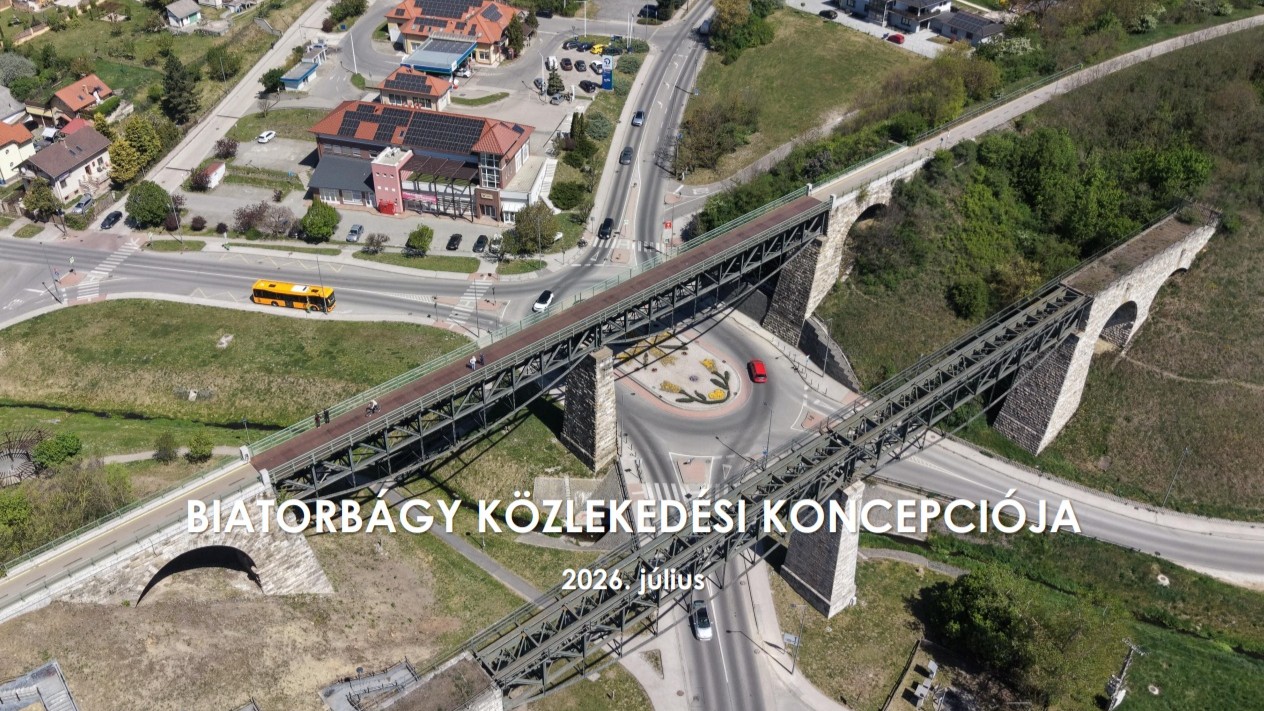 Elérhető Biatorbágy közlekedési koncepciója
