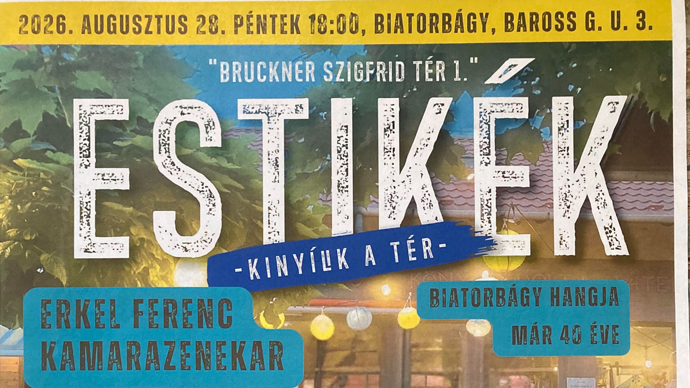 Nyárzáró Estikék