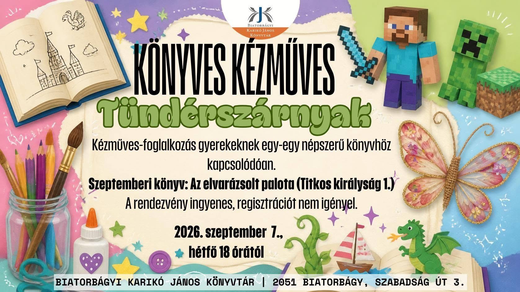 Könyves kézműves - Tündérszárnyak