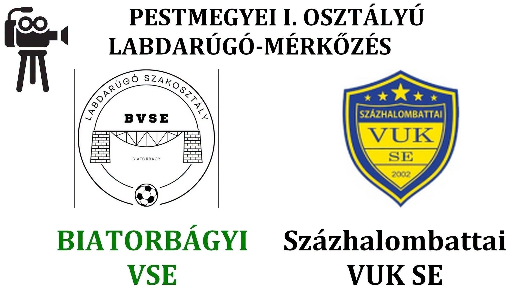 Biatorbágyi VSE - Százhalombatta VUK SE bajnoki labdarúgó-mérkőzés
