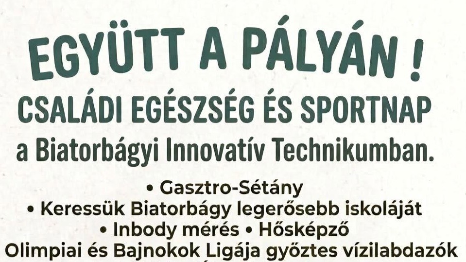 Családi Egészség- és Sportnap BIT-ben