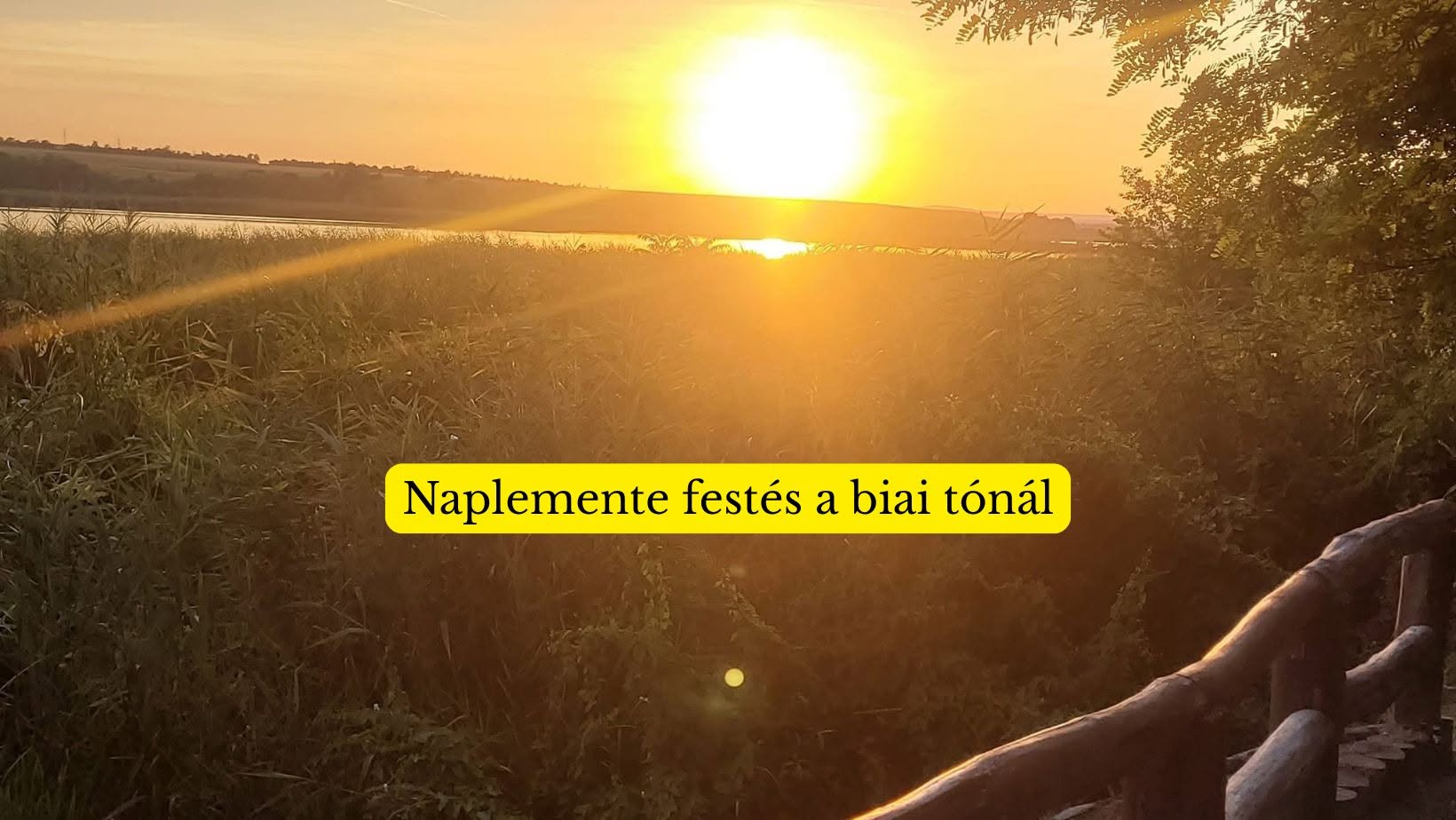 Naplemente festés